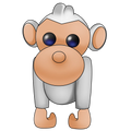 Albino Monkey