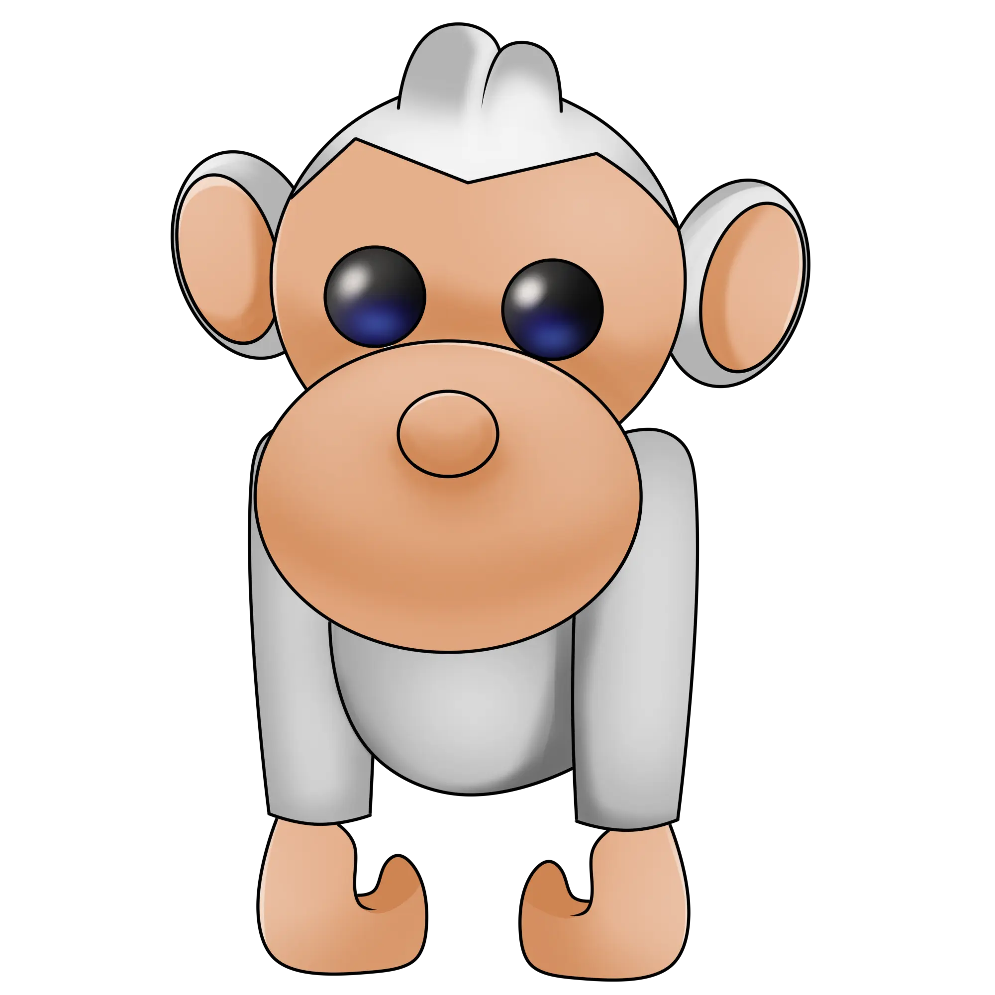 Albino Monkey