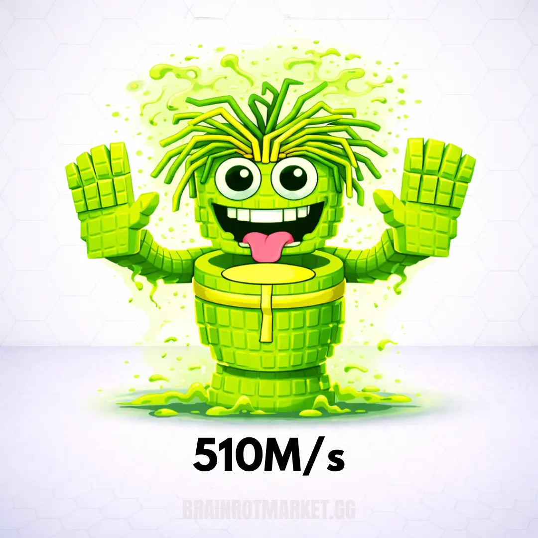 Radioactive Spaghetti Tualetti Brainrot Market